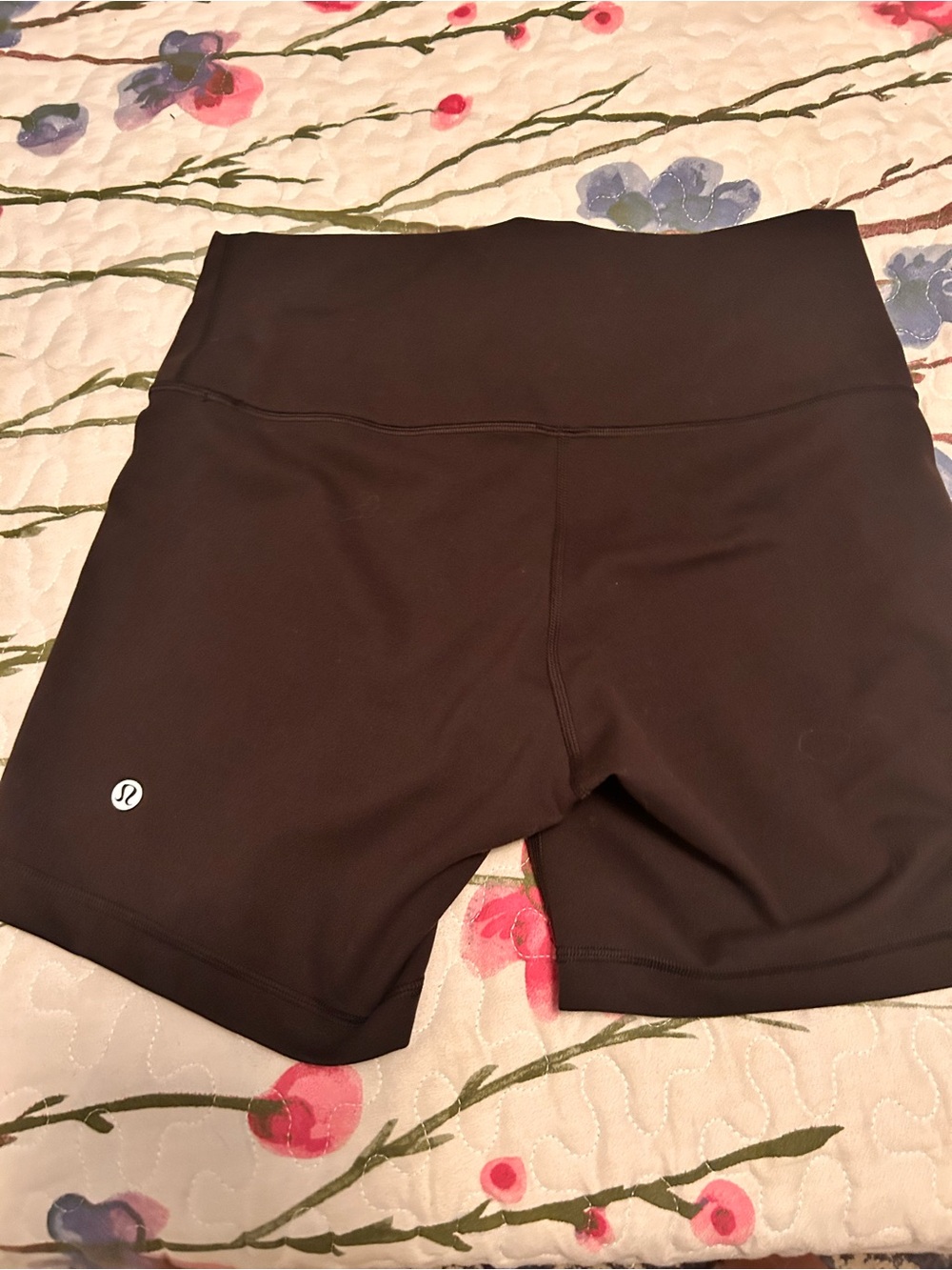 lululemon athletica Black High-Waist Bike Shorts